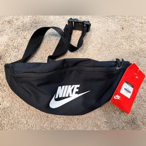 Nike Black and White Waist Pack